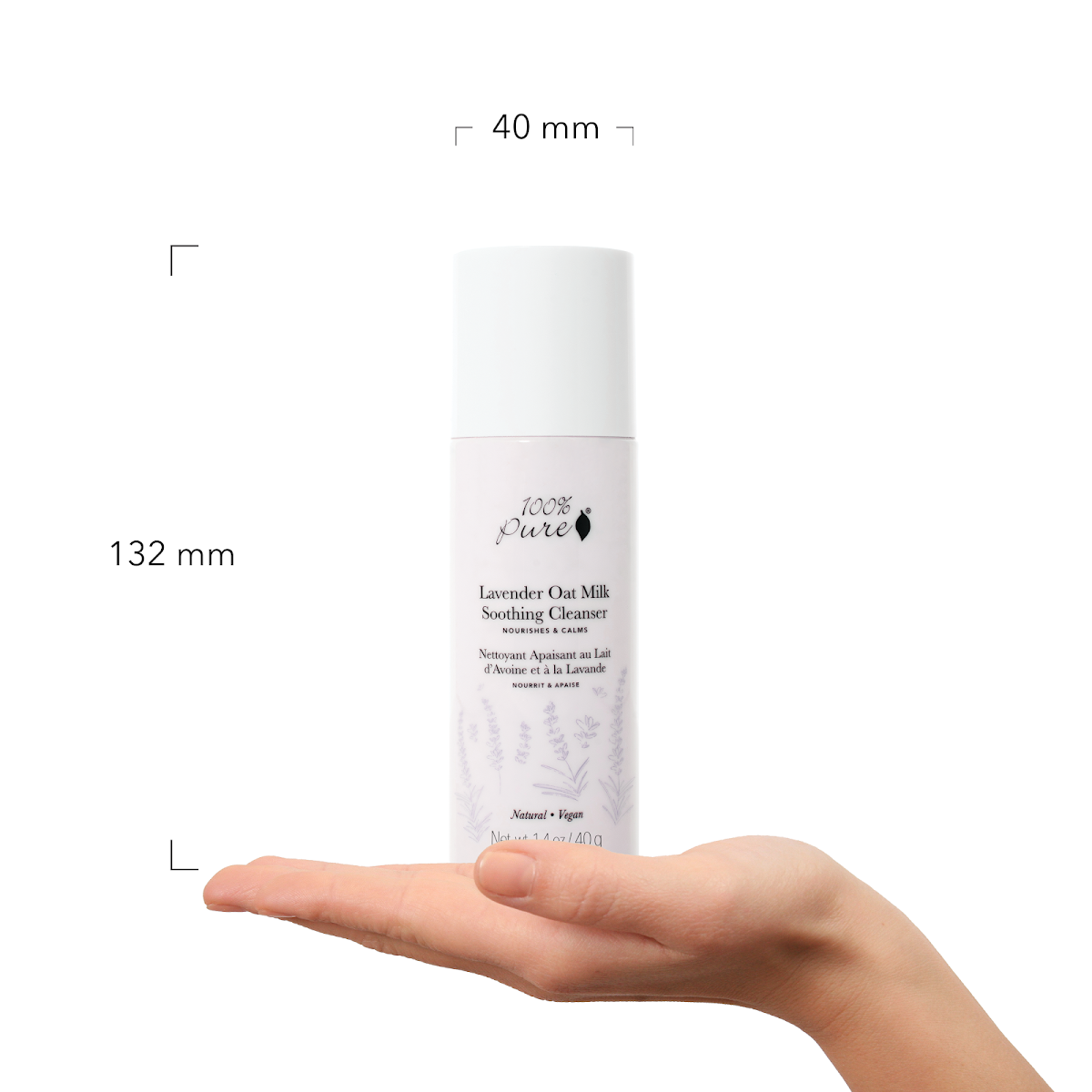Lavender Oat Milk Soothing Cleanser