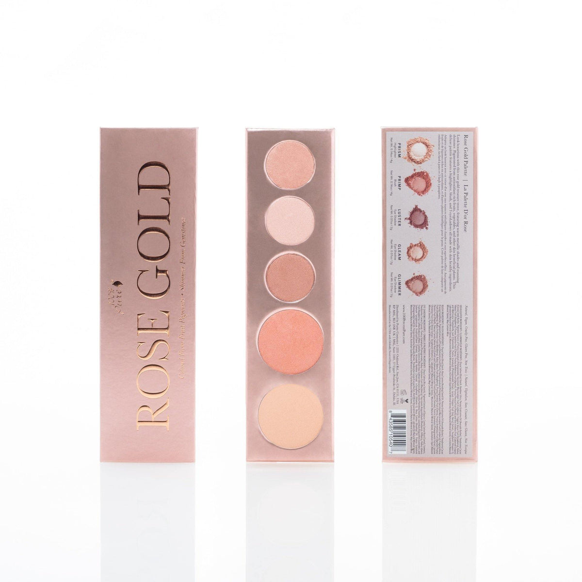 Fruit Pigmented® Rose Gold Palette - 100% PURE MX